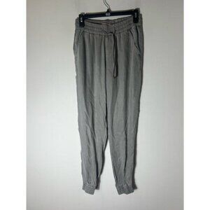 Max Jeans Loose Fit Elastic Waist Gray/Green Pants Sz S